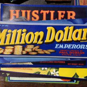 Retro Million Dollar brand label